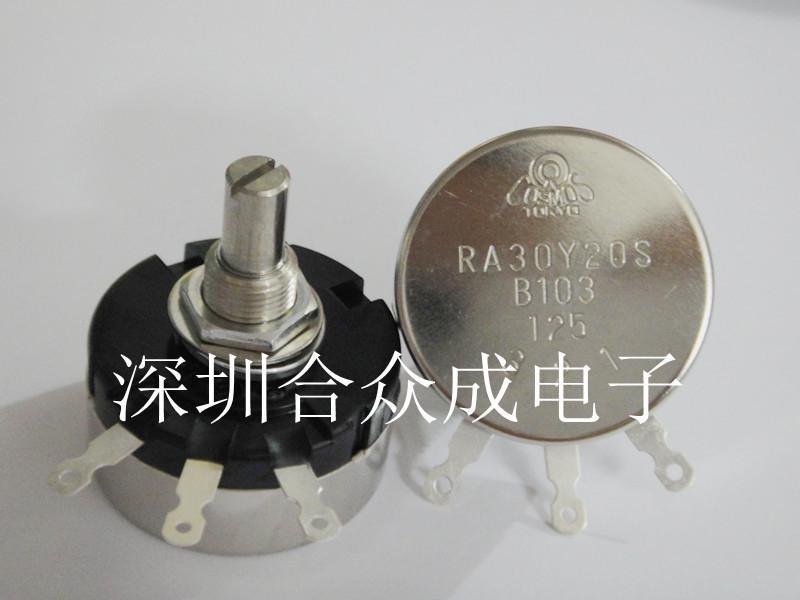 TOCOS 单圈 线绕 电位器 RA30Y20SB103 10K 进口单圈电位器